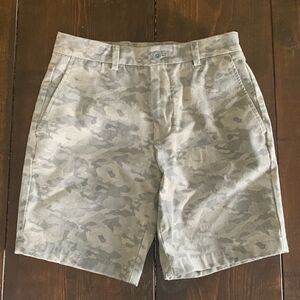 Vineyard Vines 8" Classic Fit Camo Print Breaker Shorts Size 28